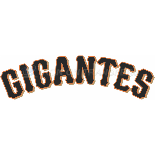 San Francisco Giants Iron-on Stickers (Heat Transfers)NO.1901